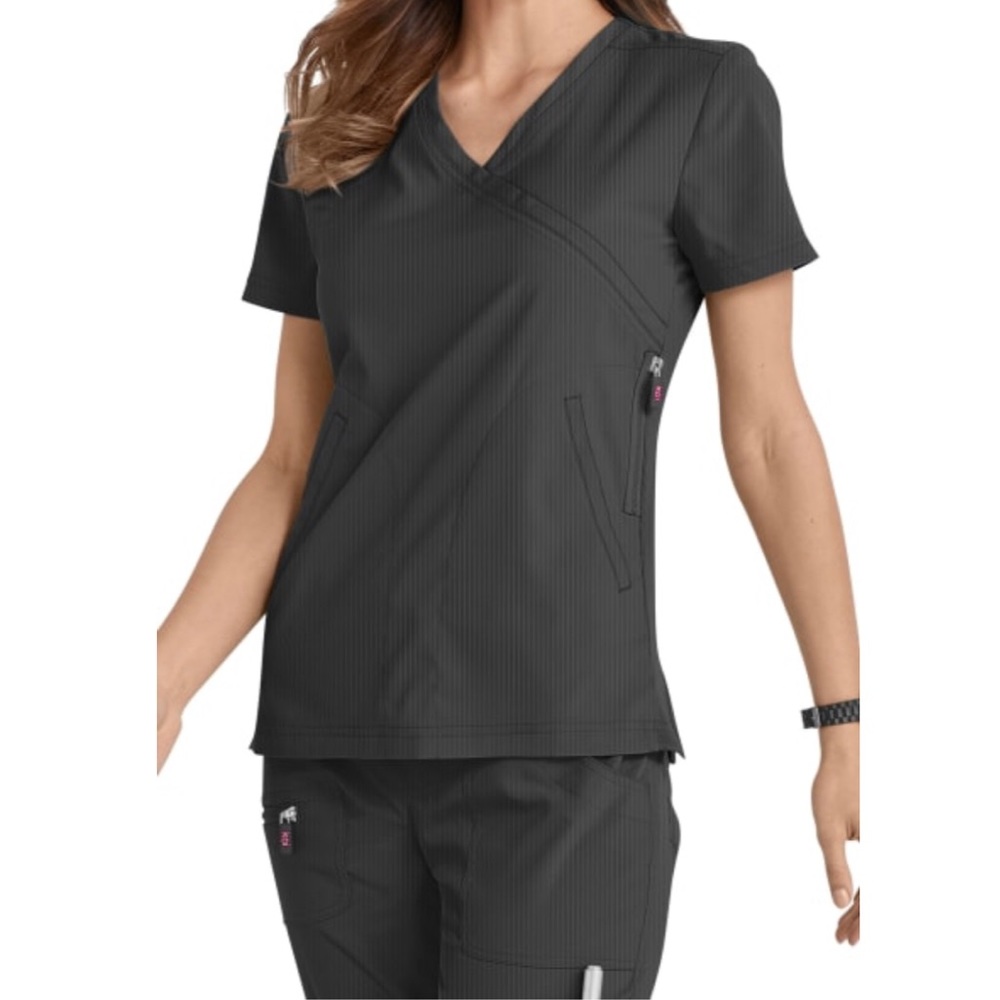 Koi Lite Philosophy Mock Wrap Ribbed Panel Top